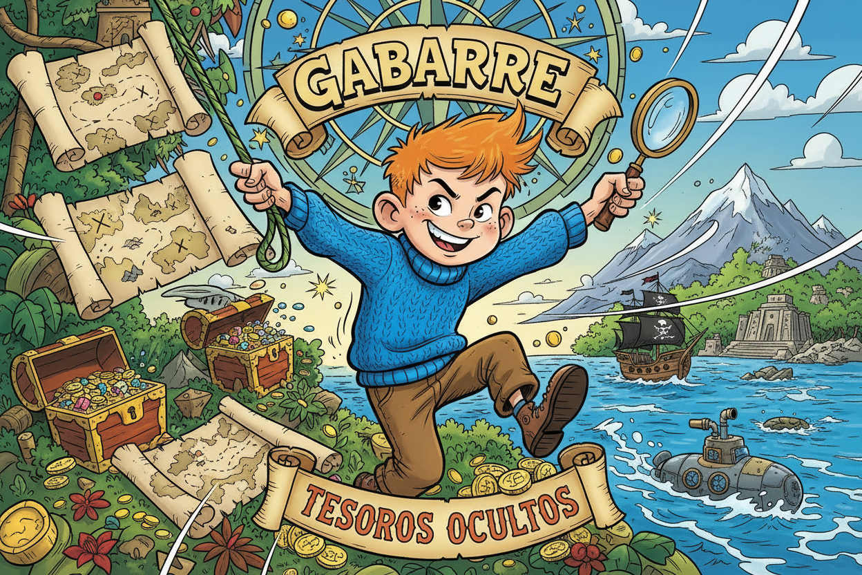 Que tanto Gabarre como tesoros ocultos estén dentro del fondo que as echo y el Tintín más travieso 
