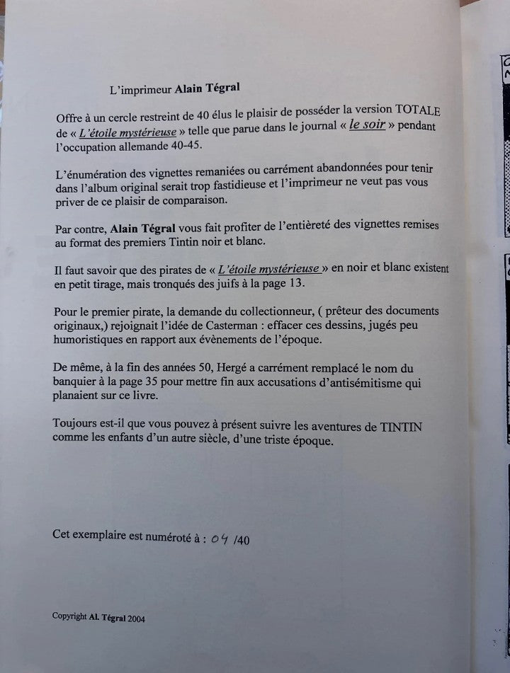 Comic Tintín ultralimitado